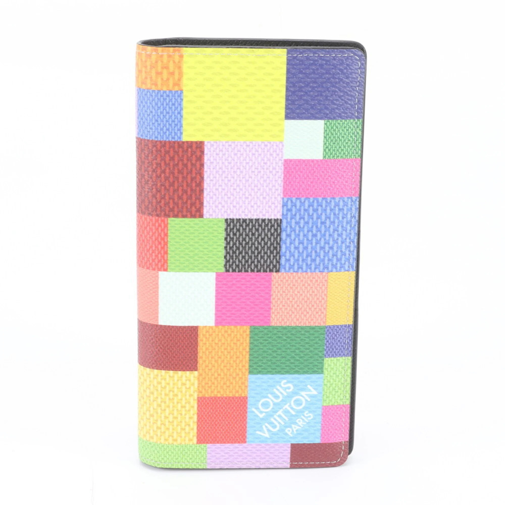 Louis Vuitton RFID-equipped Damier Graphite 3D Portefeuille Brazza NM N60457 ...